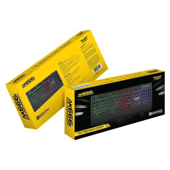 Armaggeddon AK-666X Kalashnikov Membrane Gaming Keyboard