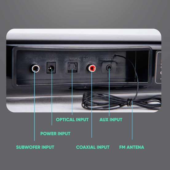 SonicGear SonicBar BT-3500 Soundbar with Subwoofer