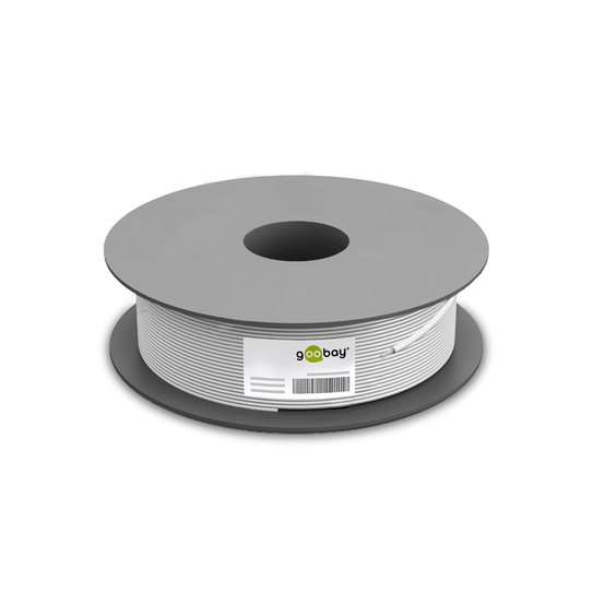 Goobay CAT 5e Network U/UTP 100m CCA Cable - Grey