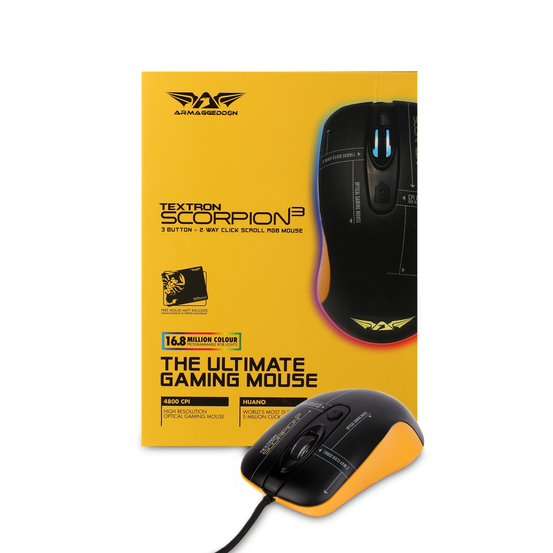 Armaggeddon Textron Scorpion 3 RGB Gaming Mouse