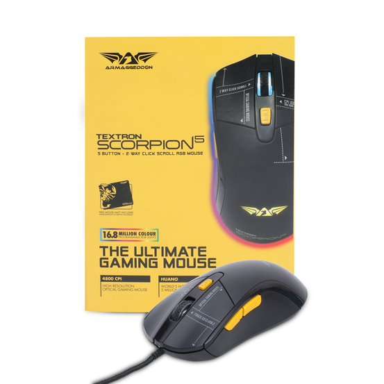 Armaggeddon Textron Scorpion 5 RGB Gaming Mouse