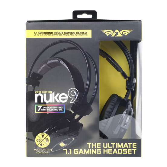 Armaggeddon Nuke 9 7.1 USB Gaming Headset
