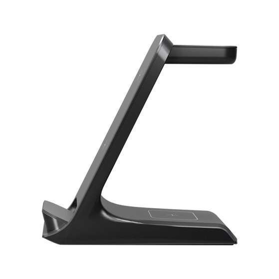 Goobay 3-in-1 Wireless Qi Charger - Black