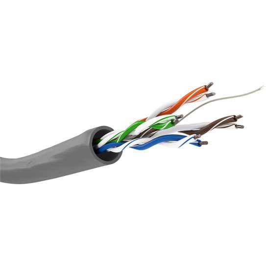 Goobay CAT 5e Network U/UTP 305M CU Cable - Grey