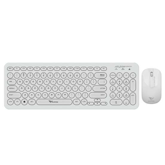 Alcatroz Jellybean U2000 Keyboard and Mouse - White