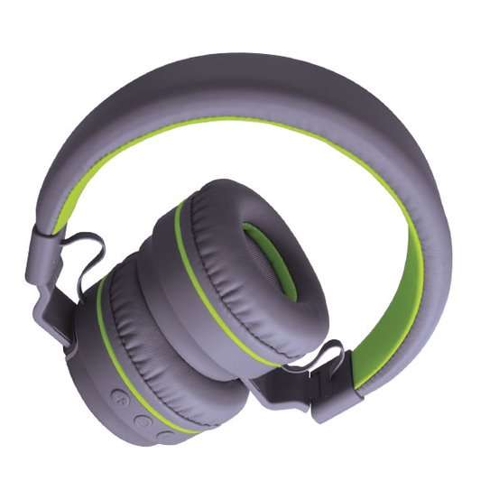 SonicGear Airphone V Bluetooth Headsets - Grey/Lime Green