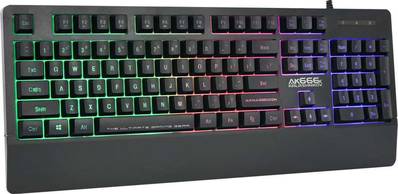 Armaggeddon AK-666X Kalashnikov Membrane Gaming Keyboard