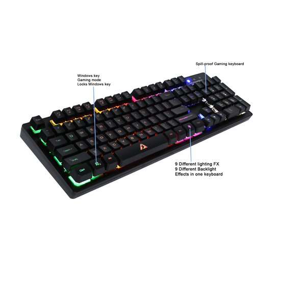 Armaggeddon AK-999 SFX Gaming Membrane Keyboard