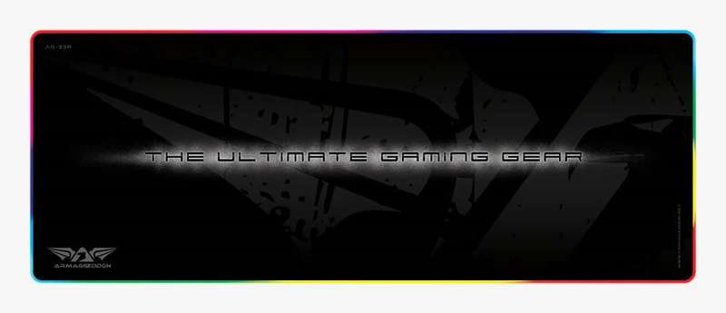 Armaggeddon Assault AS-33R Extra Large RGB Gaming Mouse Mat