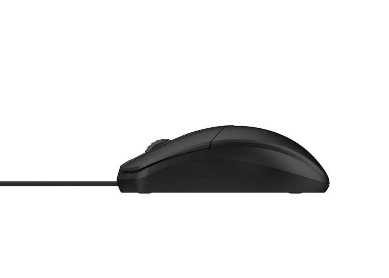 Alcatroz Asic 2 High Resolution Optical Wired Mouse - Black