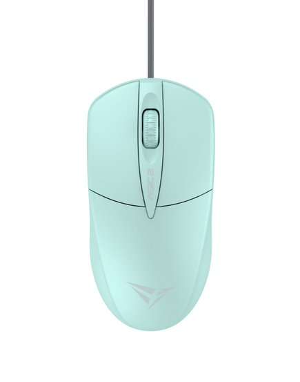 Alcatroz Asic 2 High Resolution Optical Wired Mouse - Mint