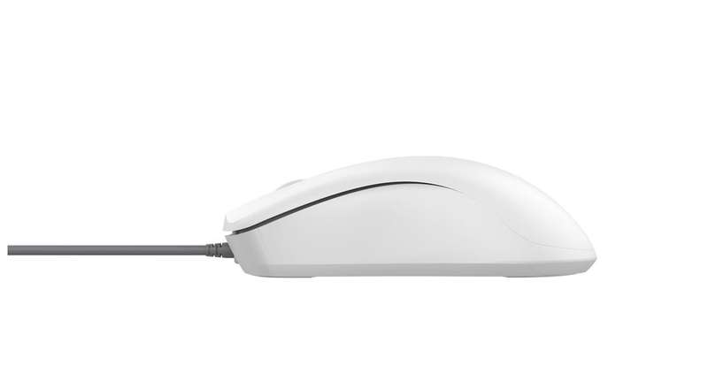 Alcatroz Asic 3 (2021 Edition) Optical Wired Mouse - White