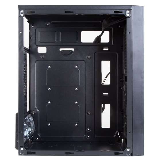Alcatroz Azzura NeoX Micro-ATX Case with Magnum Pro 225 PSU - Red