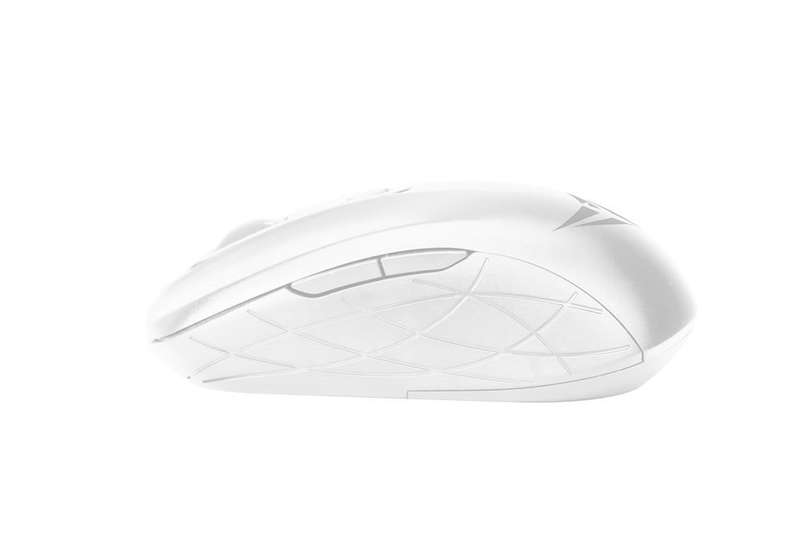 Alcatroz Airmouse Duo 7X Bluetooth and Wireless Mouse - White