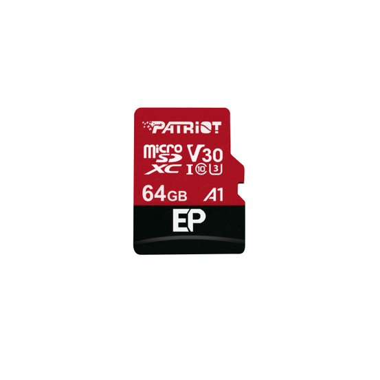 Patriot 64GB EP Series V30 A1 microSD Card
