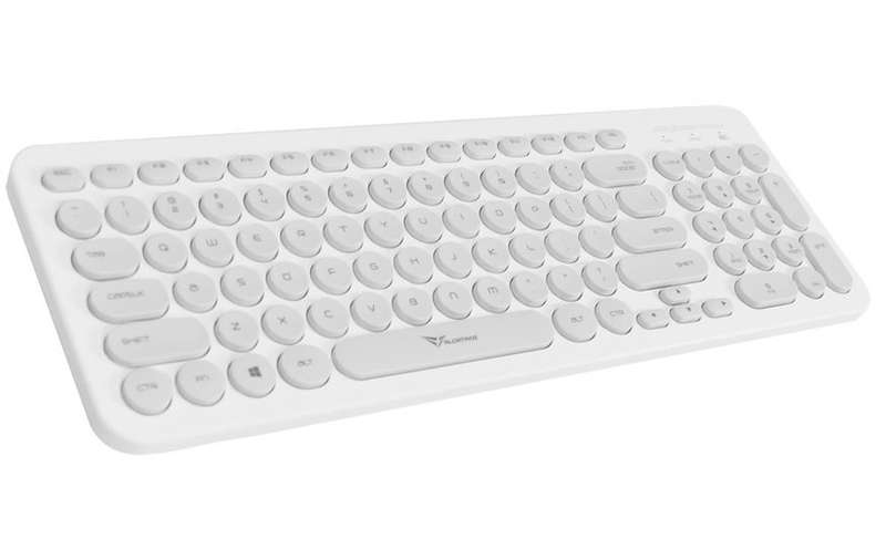 Alcatroz Jellybean U2000 Keyboard and Mouse - White