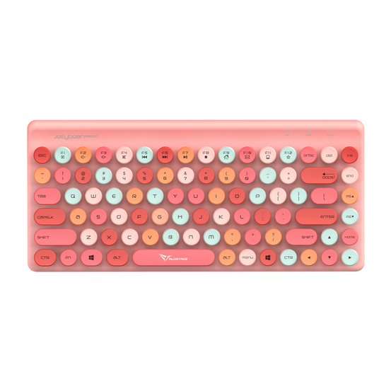 Alcatroz JellyBean A3000 Wireless and Bluetooth Combo - Crayon Pink