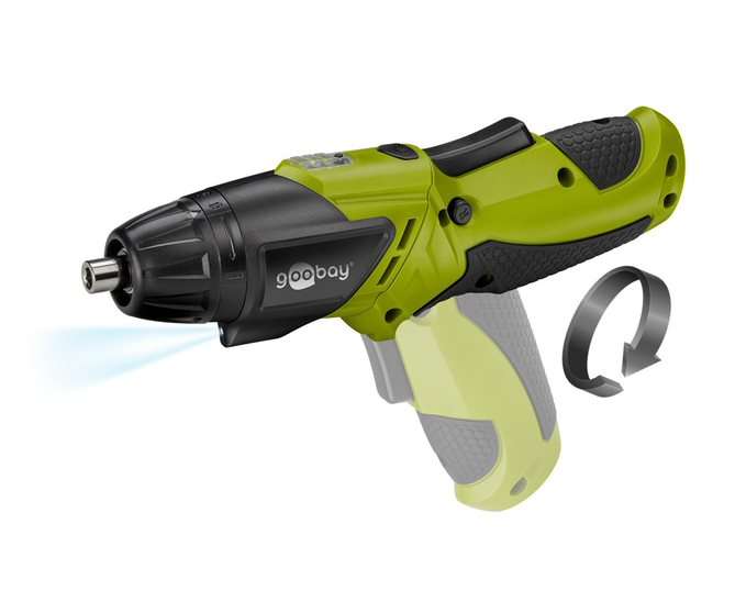 Goobay Mini Cordless Screwdriver 3.6 V with LED Light