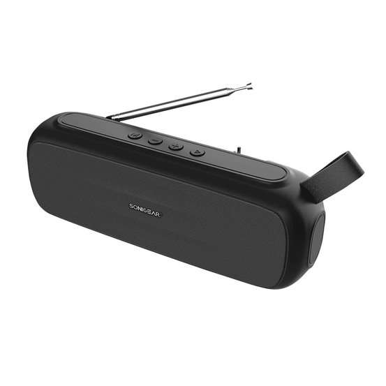 SonicGear P8000 Super FM Bluetooth Speaker  Black/Grey