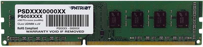 Patriot Signature Line DDR3 4GB 1600Mhz Desktop Memory