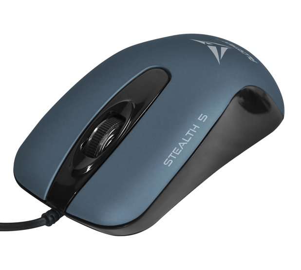 Alcatroz Stealth 5 USB Mouse - Metallic Blue