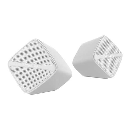 SonicGear Sonicube 2.0 USB powered Speakers - White