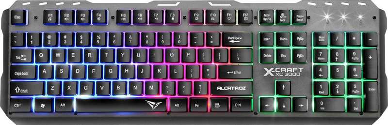 Alcatroz X-Craft XC 3000 Gaming USB Wired Keyboard and Mouse