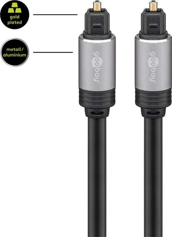 Goobay Toslink M-M Digital Audio Connection 1.5m Cable