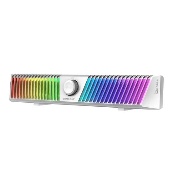 SonicGear iOX Bar III Bluetooth USB Powered Sound Bar - White