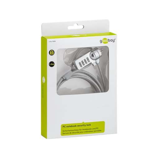 Goobay Security Combination Lock for Notebooks