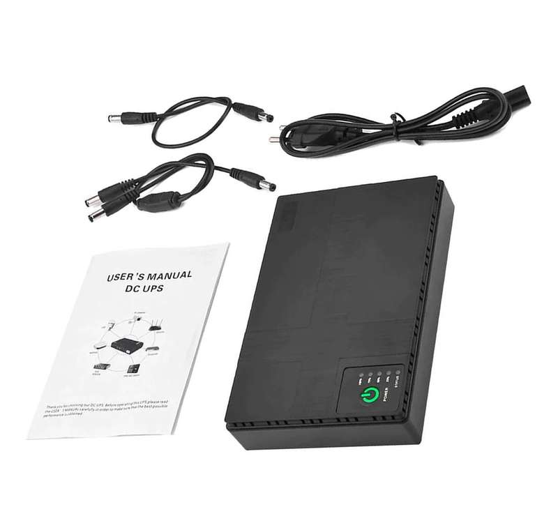 Mini UPS DC + POE 8 800mAh