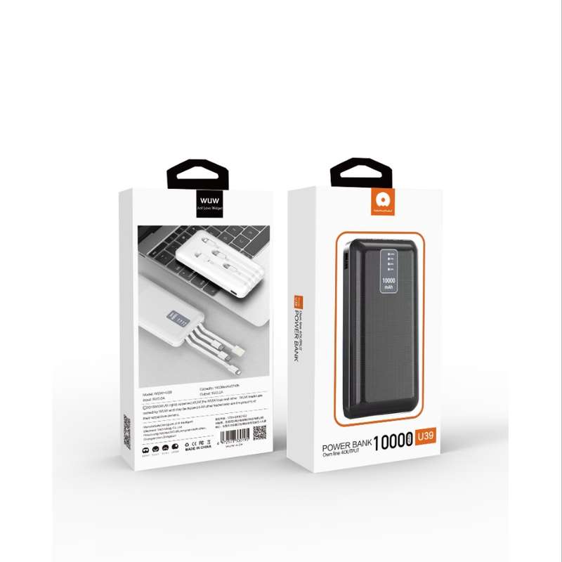 WUW-U39 4in1 10 000mAh Power Bank