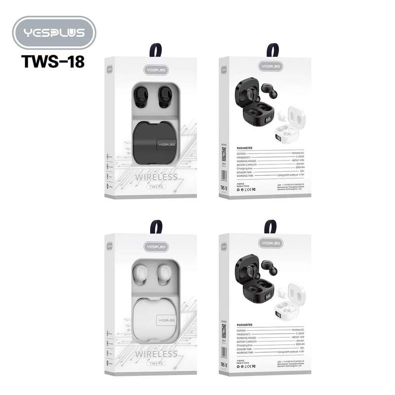 YESPLUS TWS-18 Bluetooth Earpods