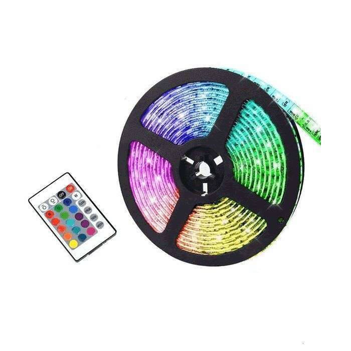 RGB 2835 5M W/Remote LED Strip