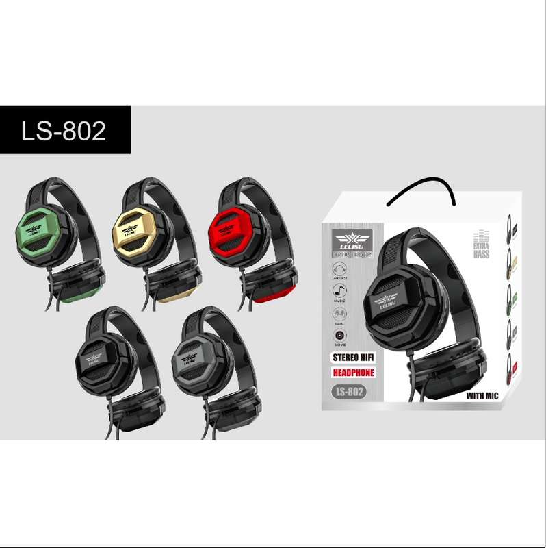 Lelisu LS-802 Wired Headphones