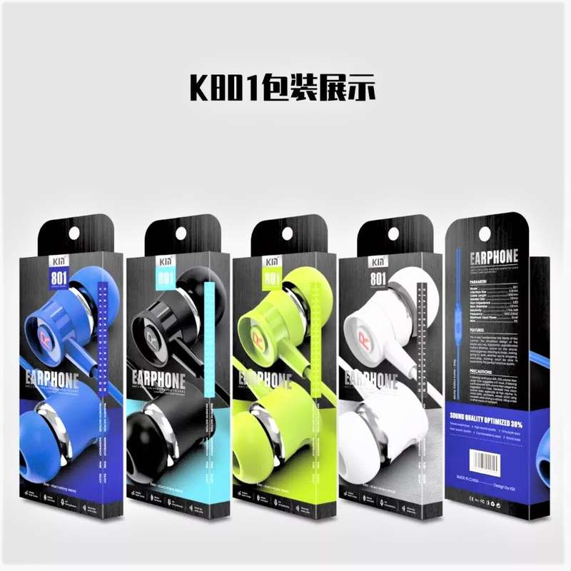 Kin K801 Wired Earphones