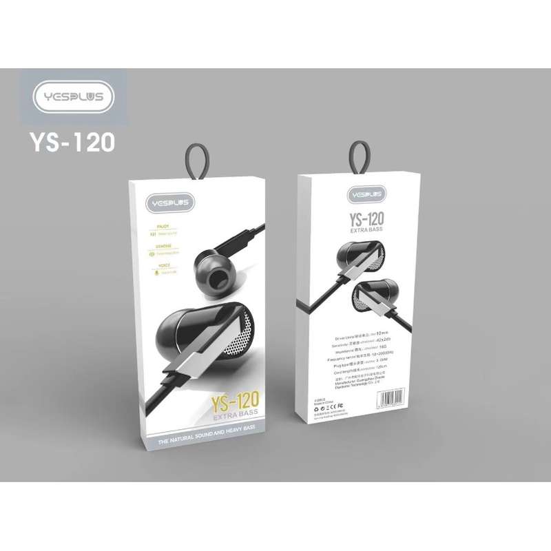 YESPLUS YS-120 Wired Earphones