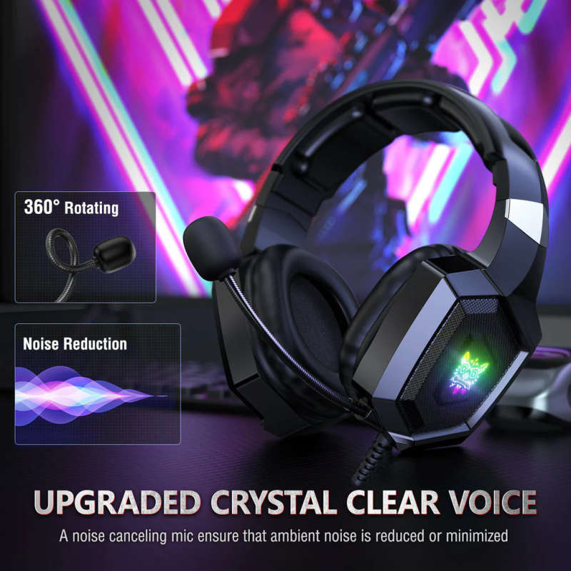 Onikuma K8 Black Gaming Headset