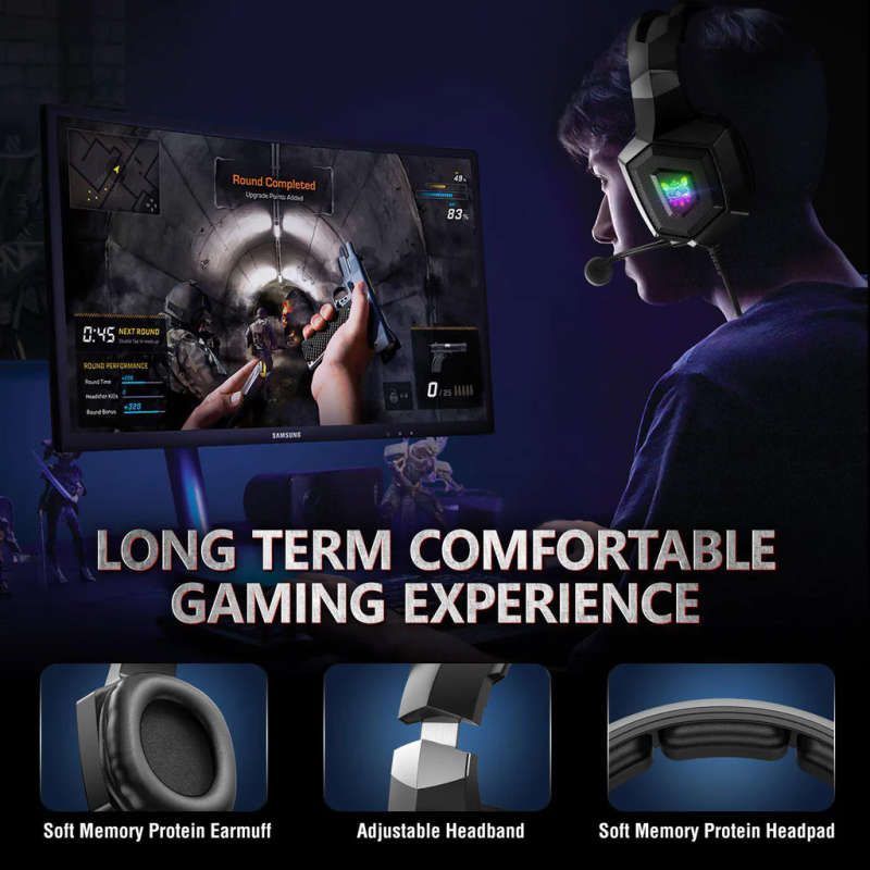 Onikuma K8 Black Gaming Headset