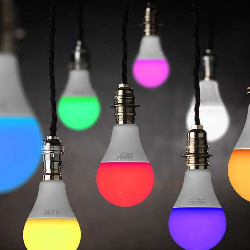 Color LED Bayonet Bulb W/Remote