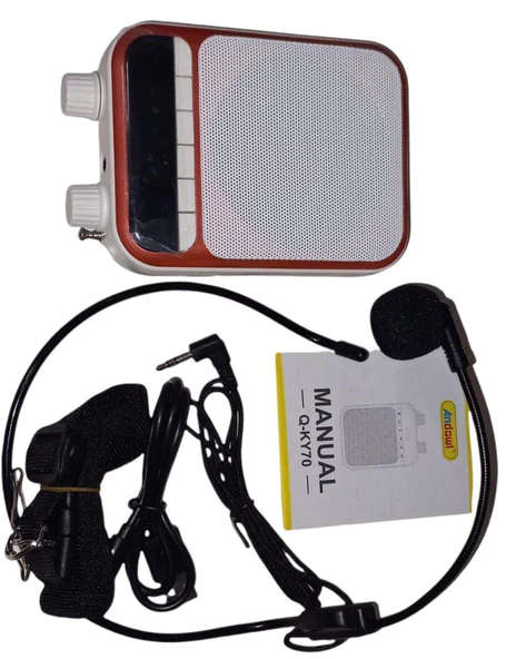 Andowl Q-KY70 Bluetooth/USB/TF/Clock Speaker