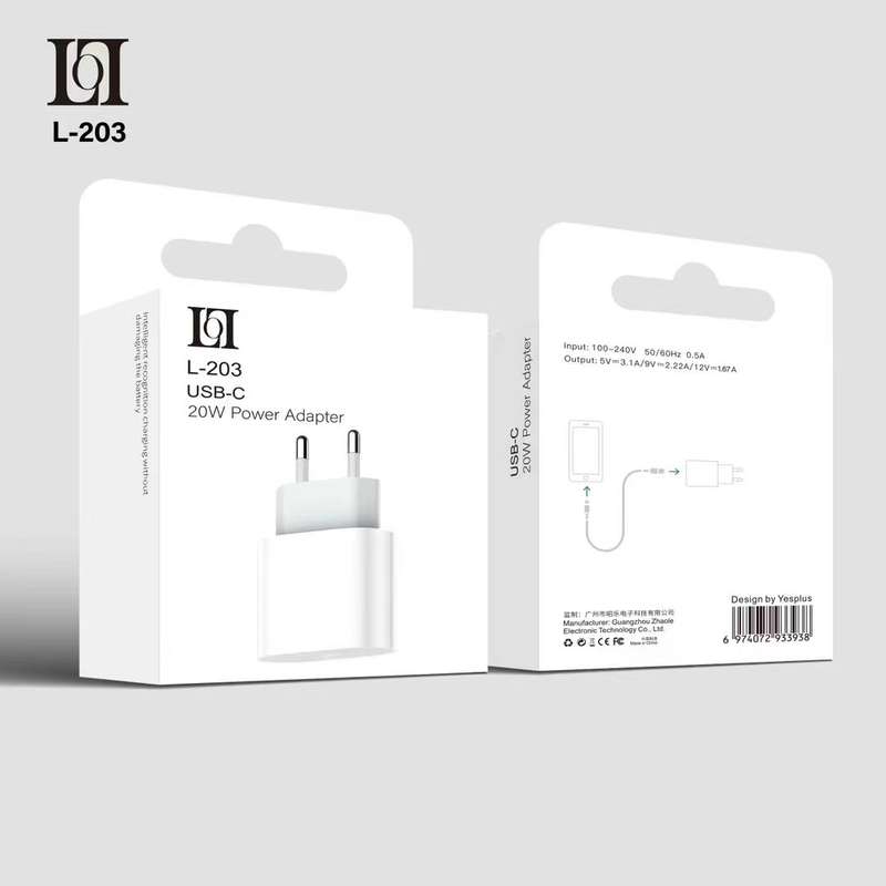 LOL L-203 PD 20W Charger