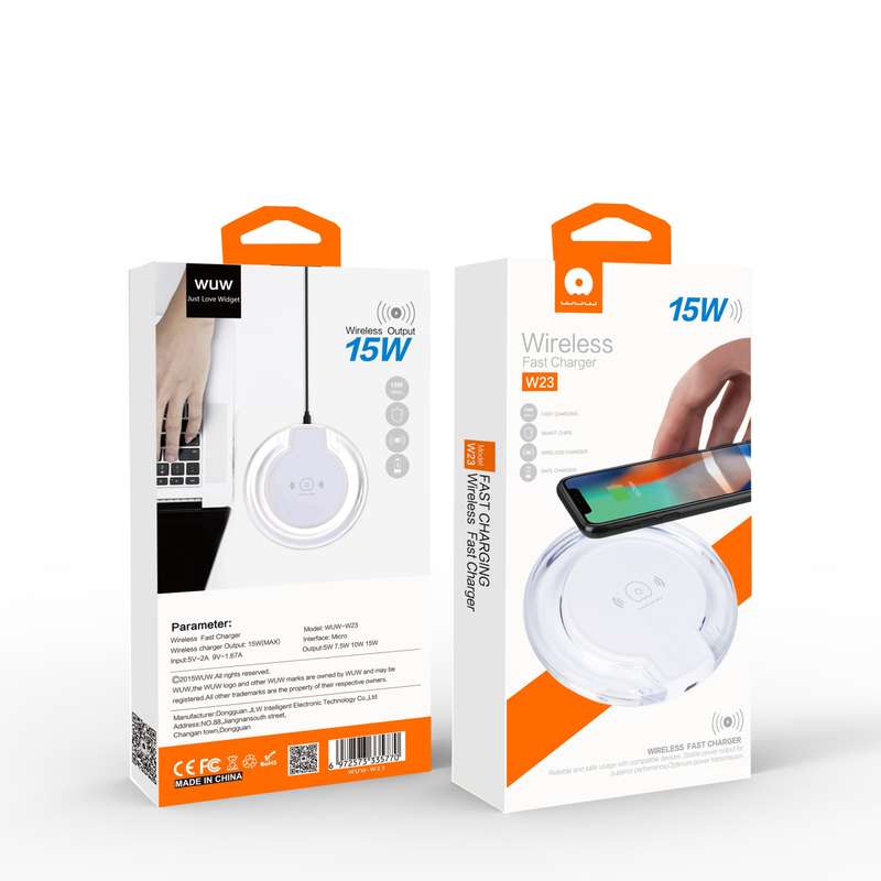 WUW-W23 15W Wireless Charger