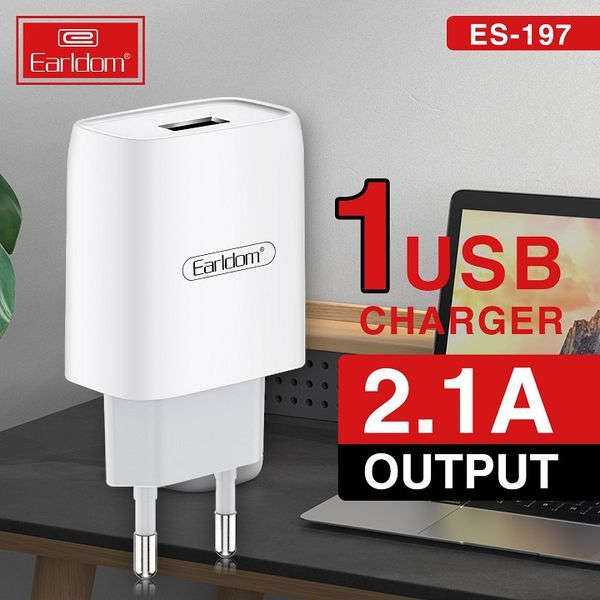 Earldom ES-197 5V2.1A Charger - Type-C