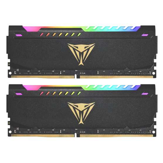 Patriot Viper Steel RGB DDR4 32GB (2x16GB) 3600MHz Kit