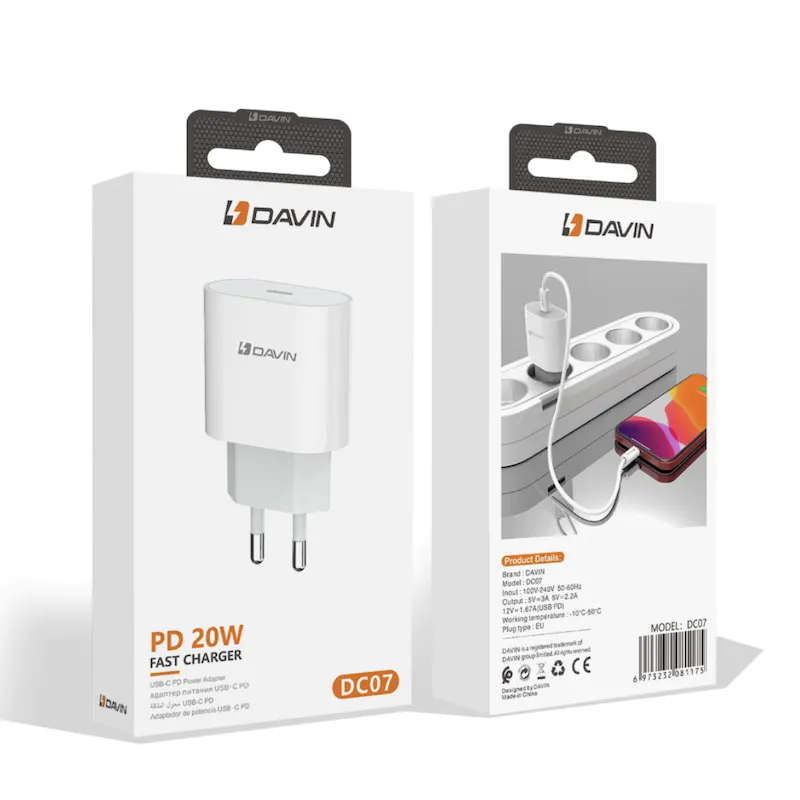 Davin DC07 PD 20W Charger