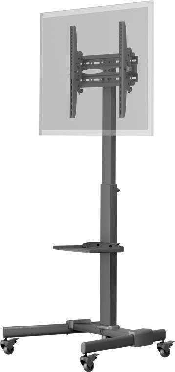 Goobay TV Presentation Stand Basic (Size L) for TVs or monitors between 37" and 70"