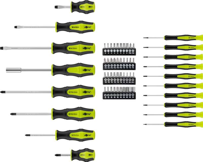 Goobay 58-Piece Precision Screwdriver Case