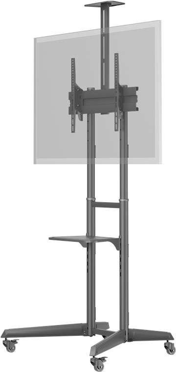 Goobay TV Presentation Stand Pro (Size L) for TVs and monitors between 37" and 70"