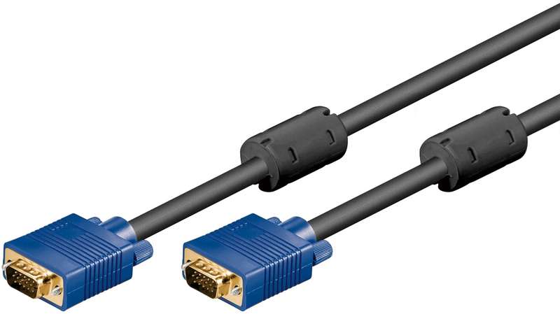 Goobay Full HD SVGA Monitor 3m Gold-Plated Cable